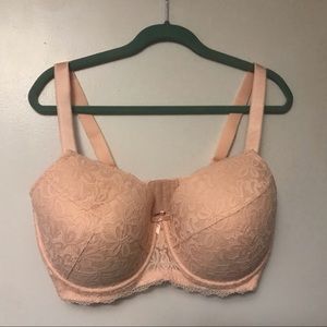 Beautiful blush pink supportive bra